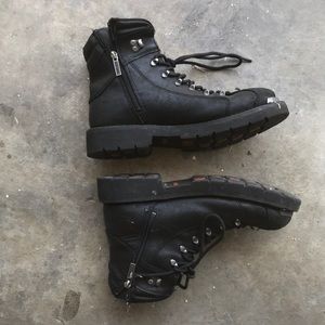 Harley Davidson Black Boots Size 11 Men